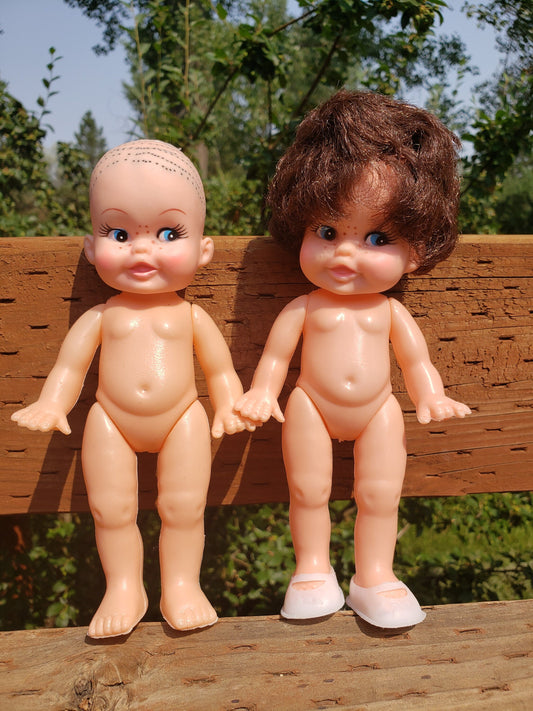 Vintage unlabeled dolls