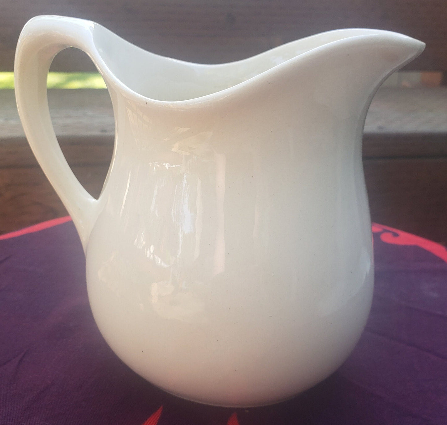 Vintage Cream/Beige Milk Pitcher