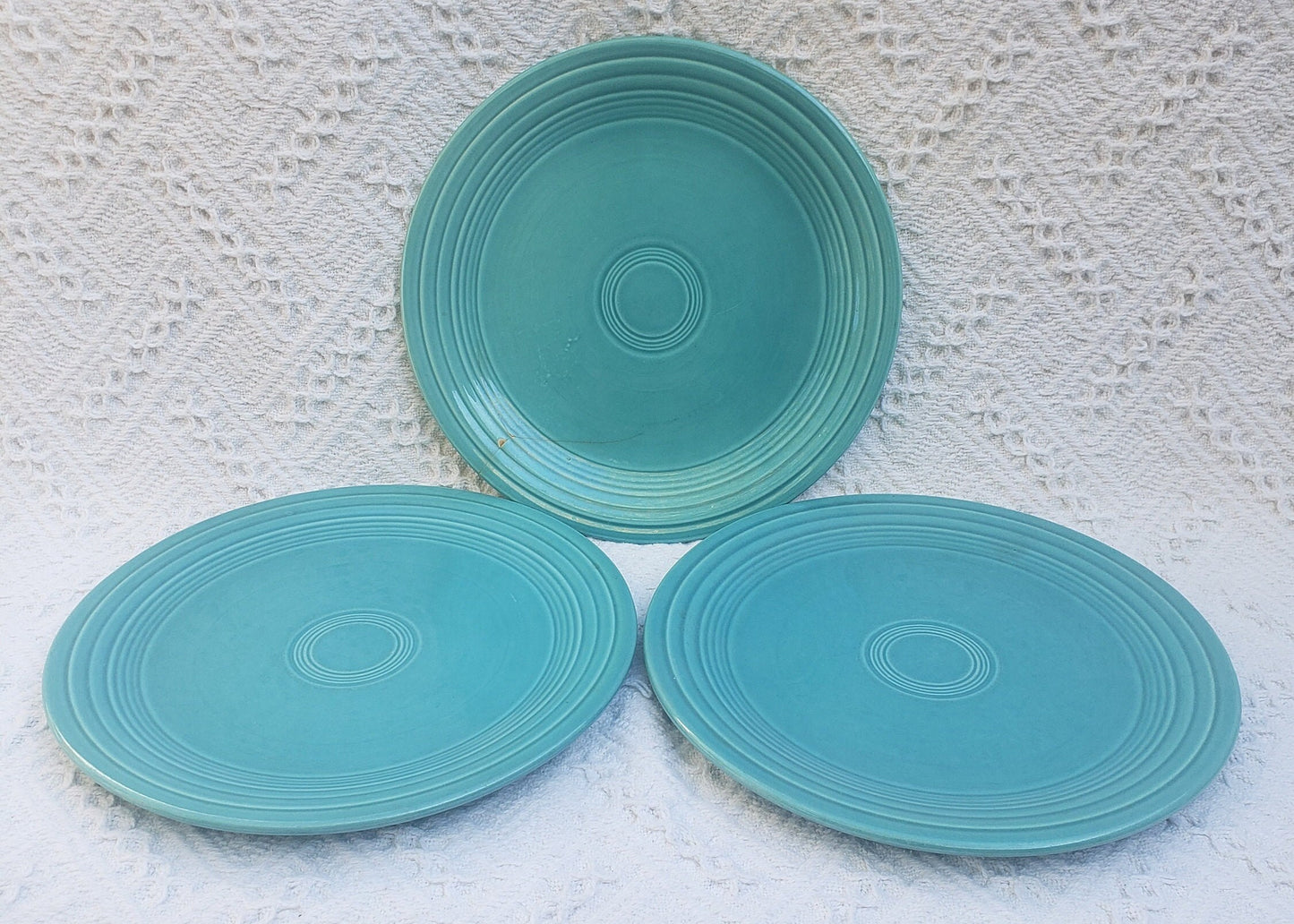 Vintage Fiesta Pottery 9" Lunch Plate