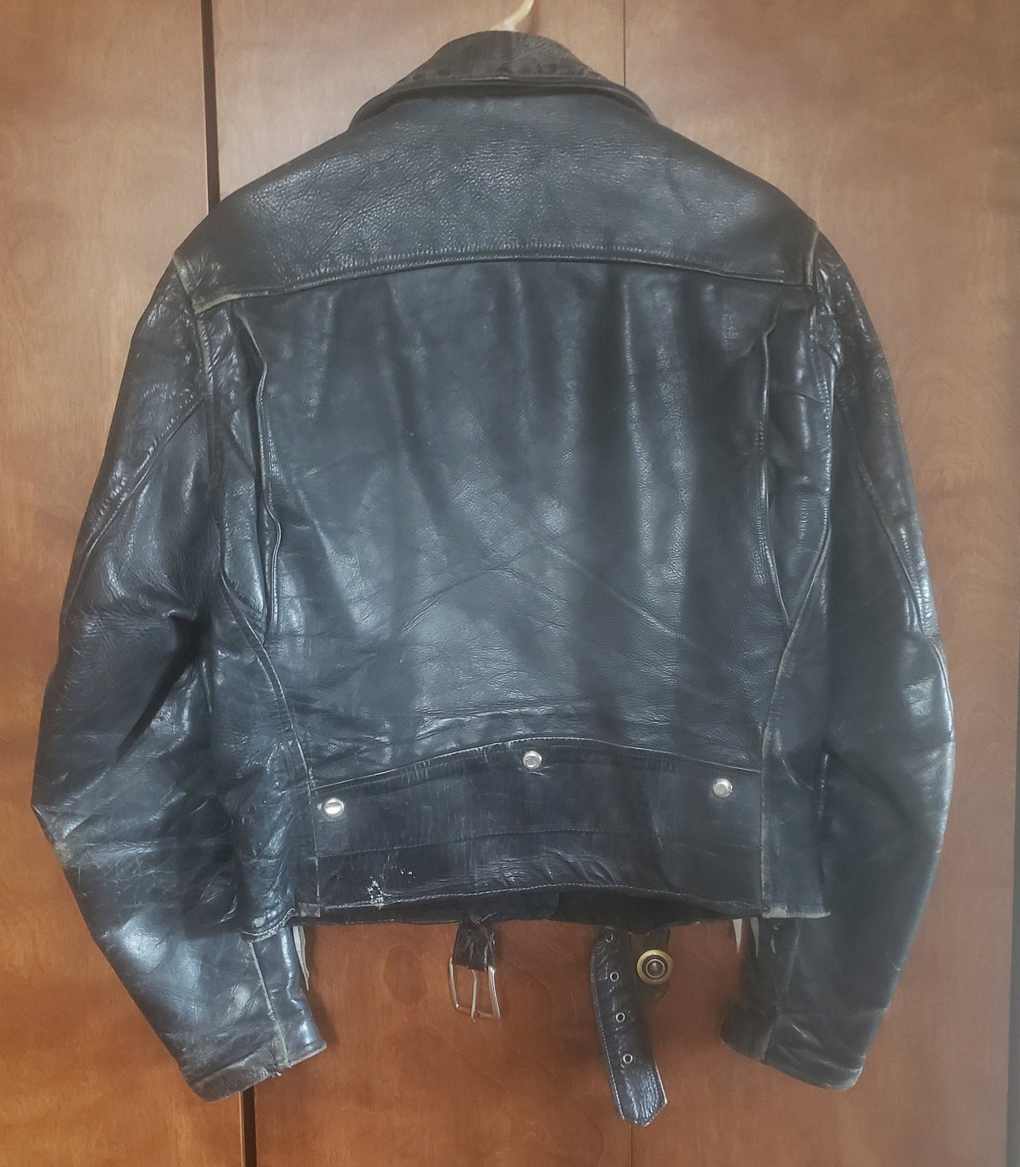 1950's Penny's Genuine Steerhide Motorcycle Jacket