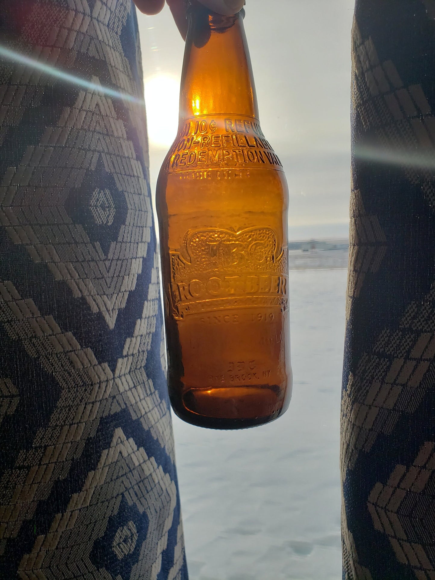 Vintage IBC Root Beer Bottle 12 Oz