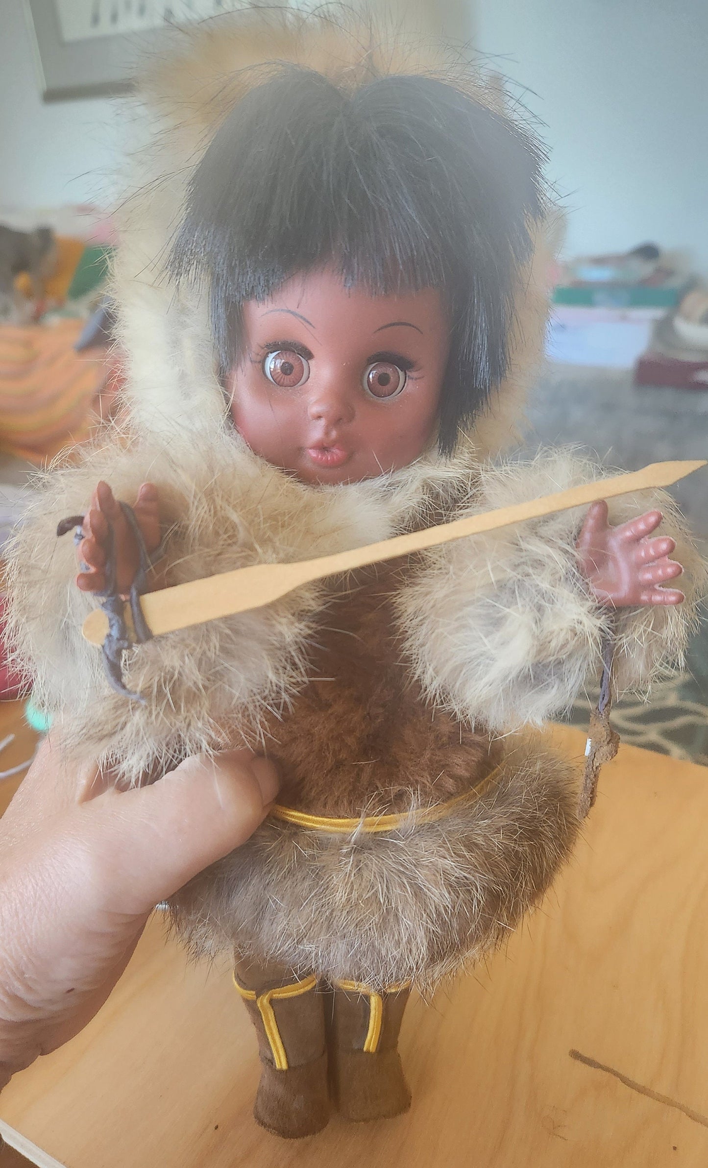 Vintage Alaskan Inuit Eskimo Doll