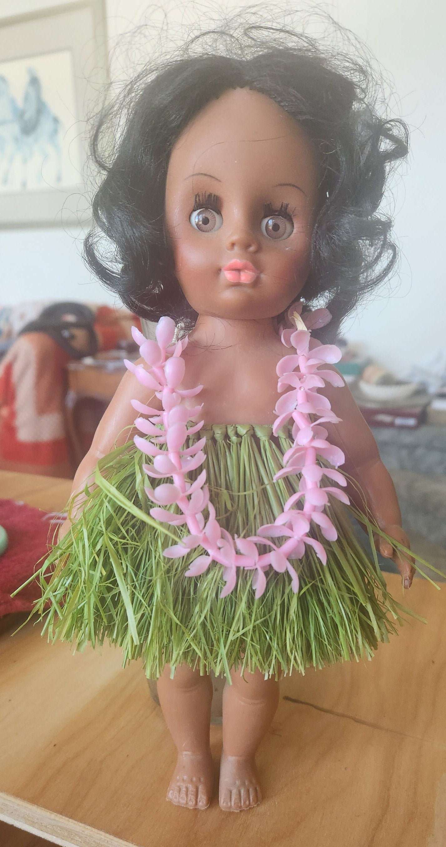 Vintage MELE Hawaiian Hula Girl Doll