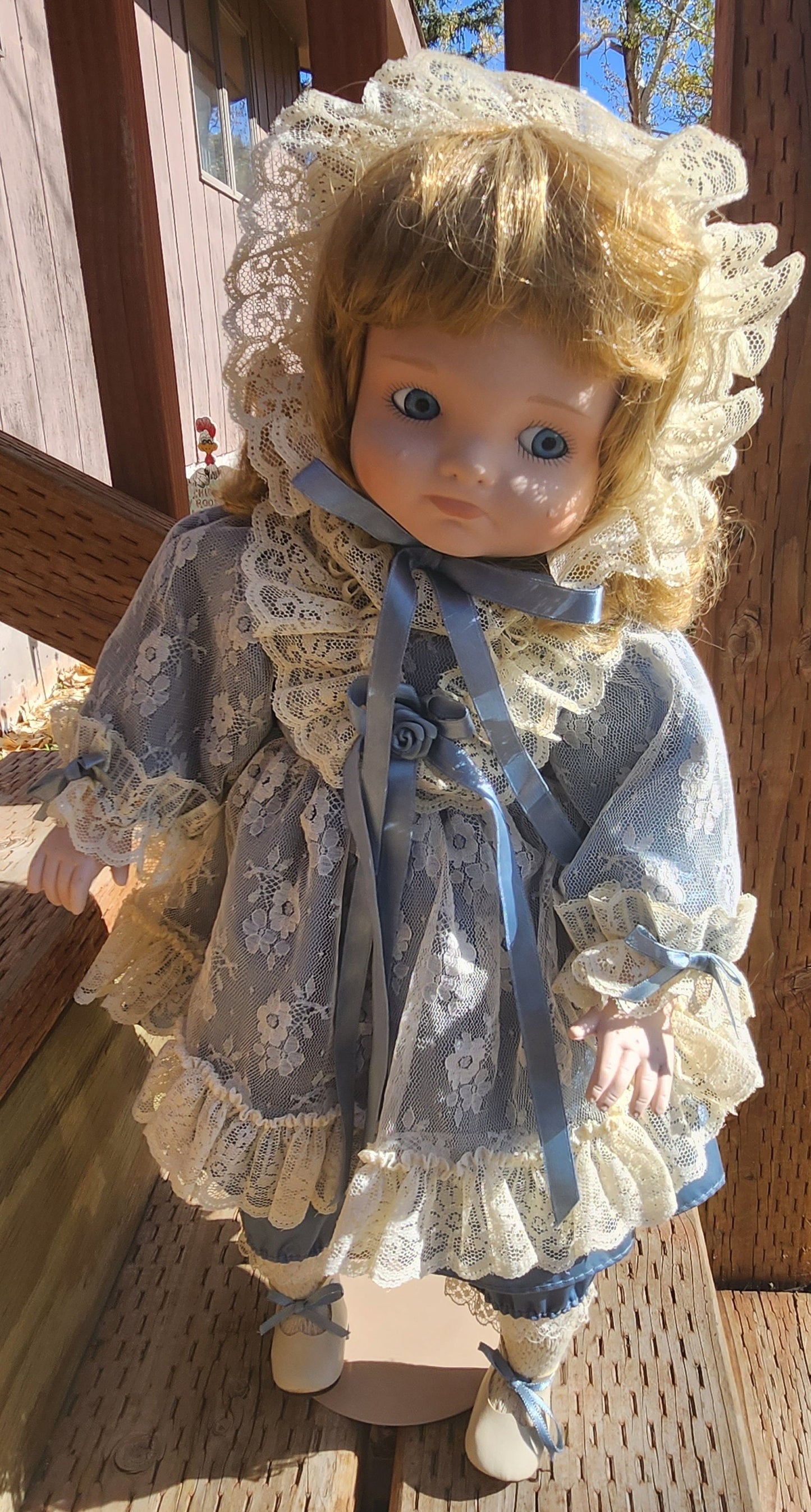 Joanne By Seymour Mann 18" Porcelain Doll Collectible