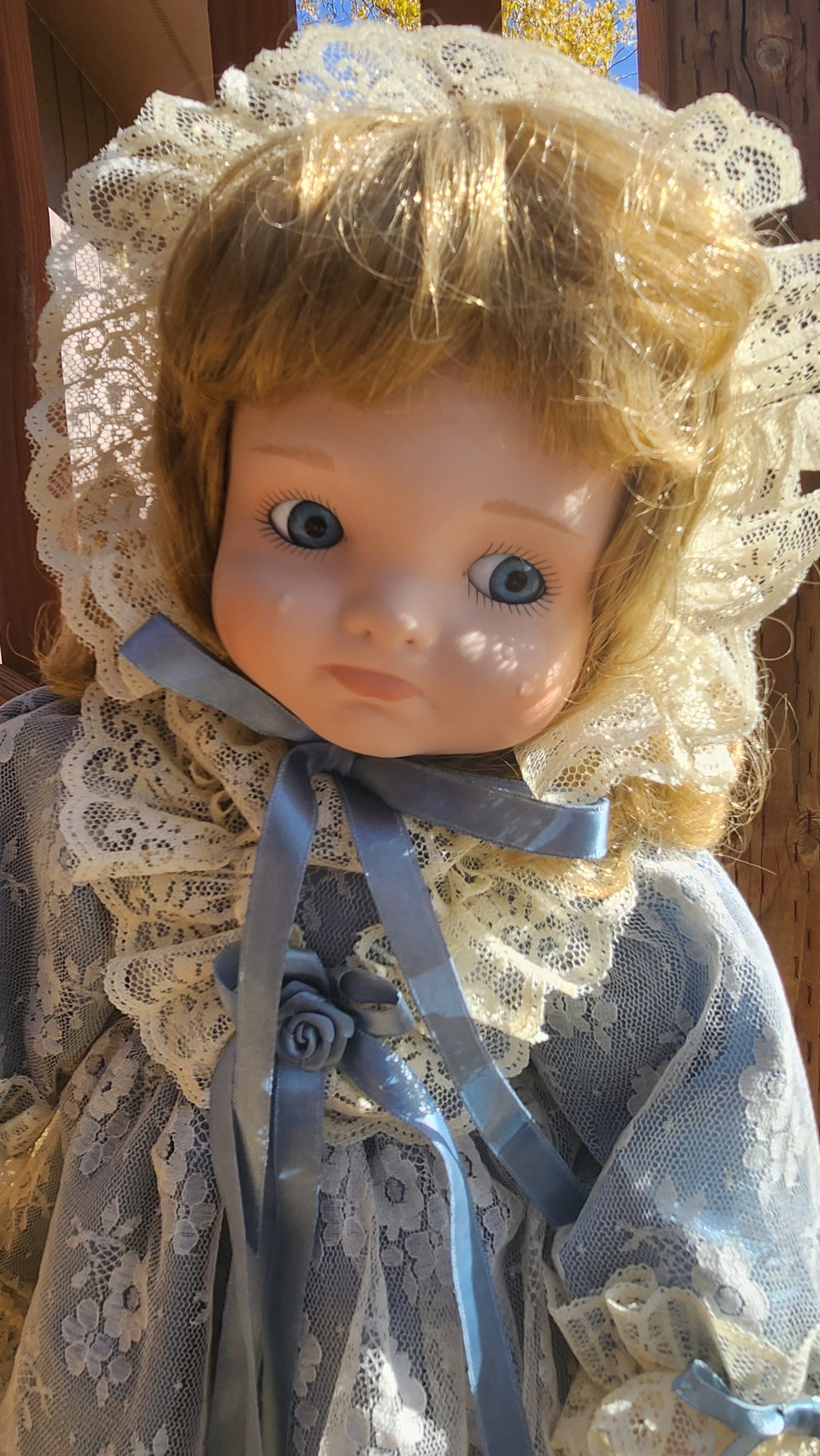 Joanne By Seymour Mann 18" Porcelain Doll Collectible